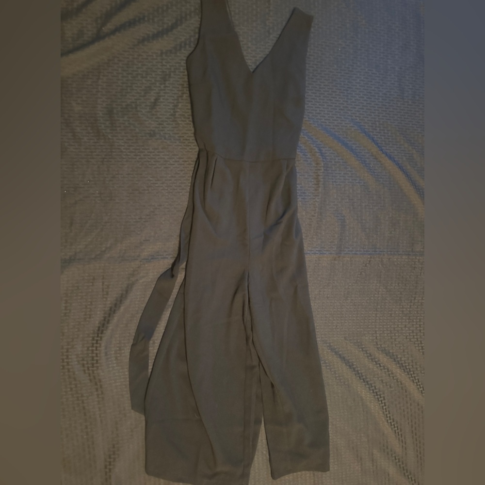 Mudpie Black Jumpsuit Size 6 Adelynn